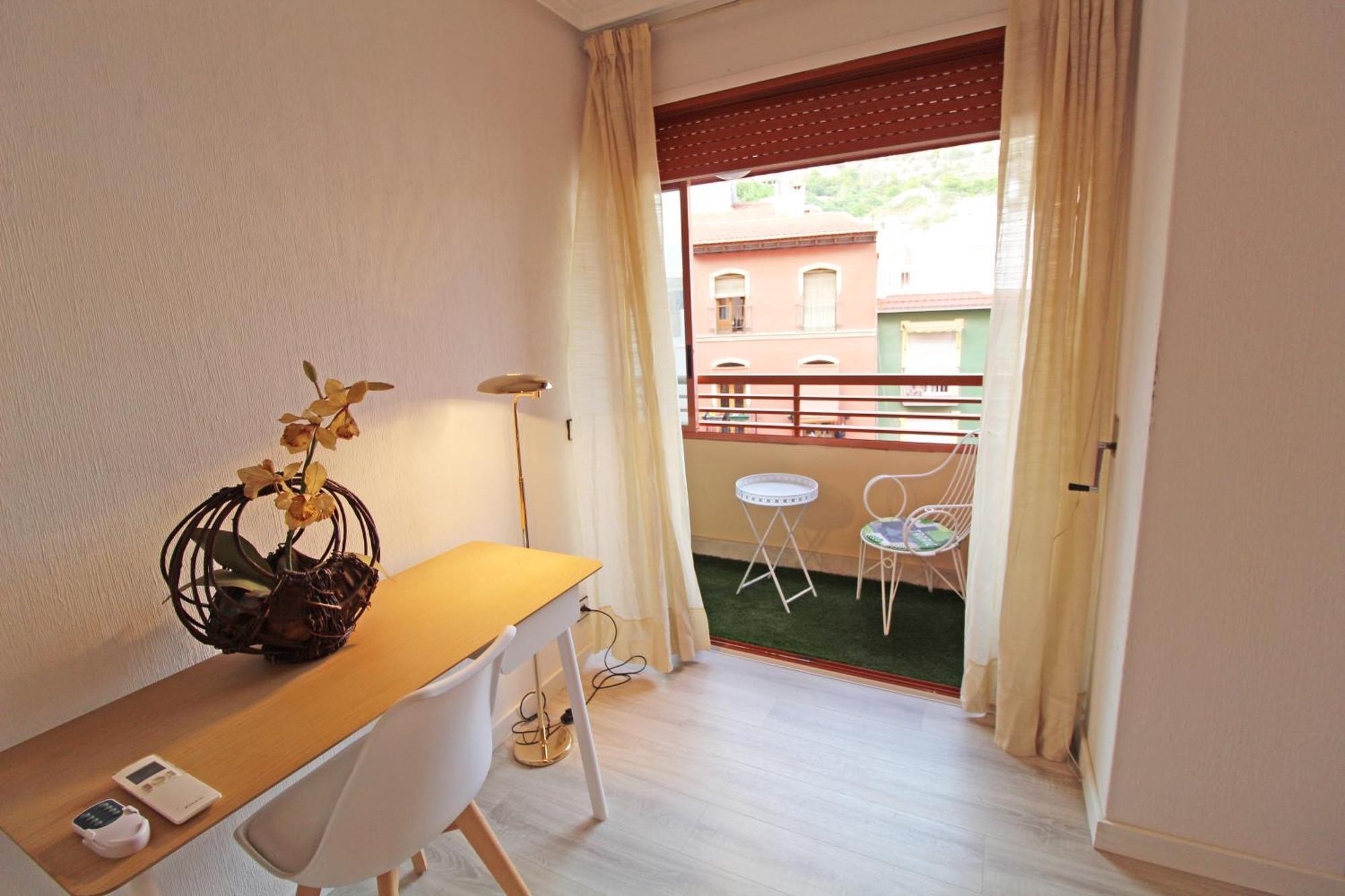 Castle Views. Terrace. Design Style. Ac. Wifi. Refurbished. Supercentric. Alicante Exterior foto
