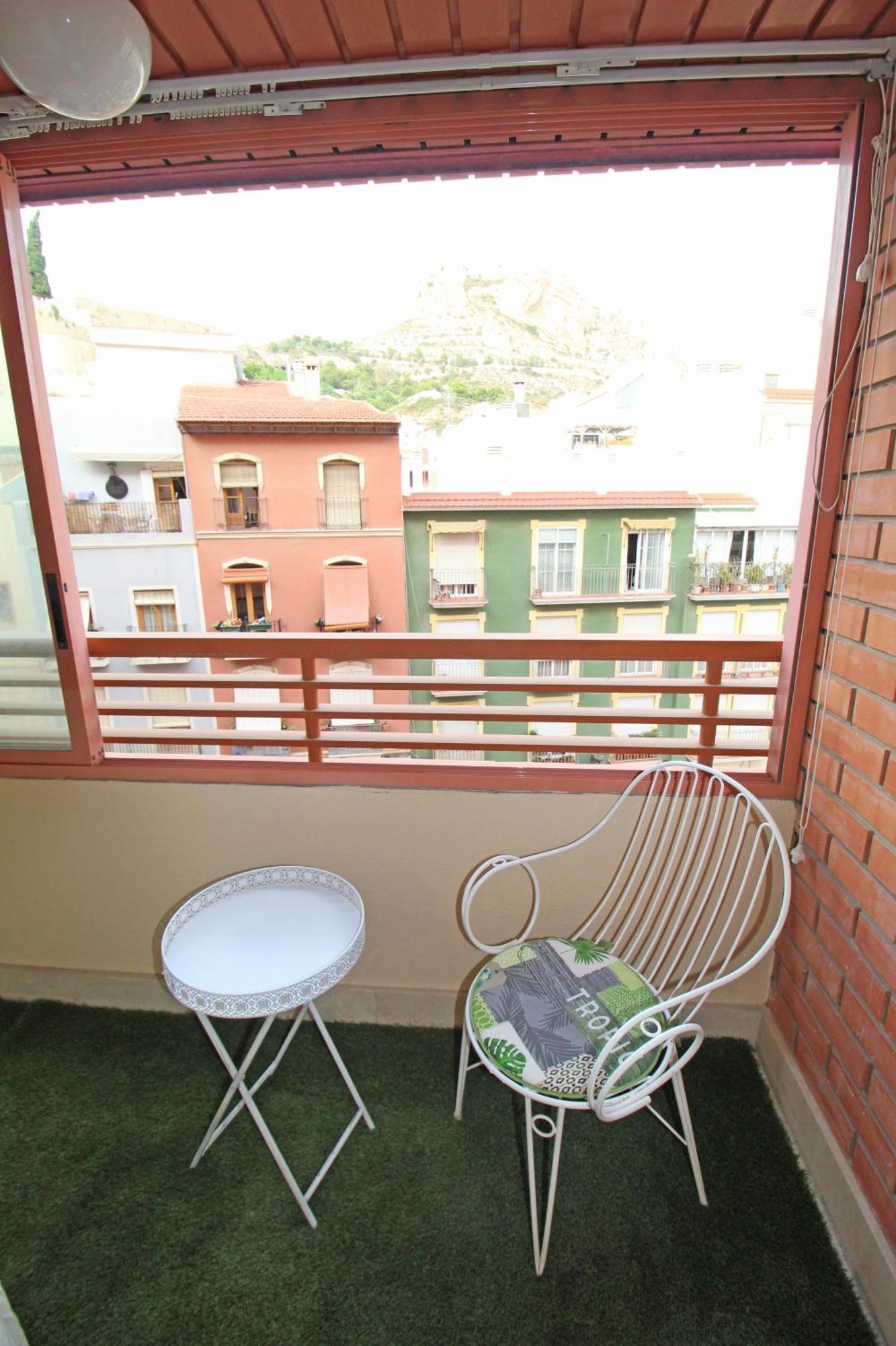 Castle Views. Terrace. Design Style. Ac. Wifi. Refurbished. Supercentric. Alicante Exterior foto